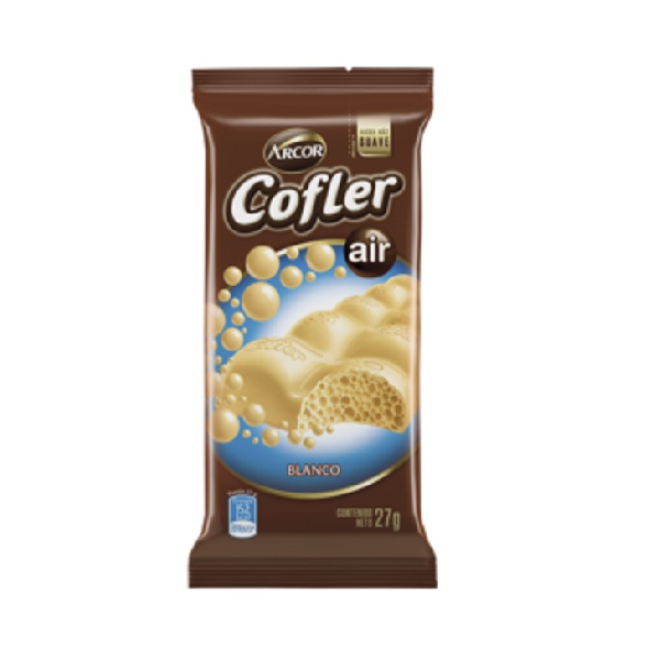 imagen de producto Chocolate Cofler Aireado Blanco